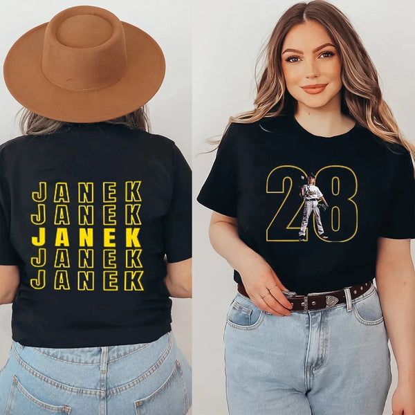 Custom Photo & Name Cheer Tee for Teams, Moms & Fans - Personalize Family Photo Sport T-Shirt