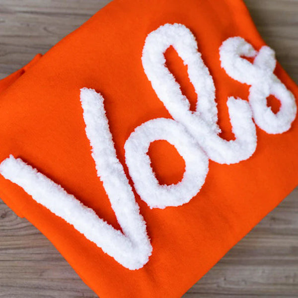 Custom Chenille Team Sweatshirt, Team Sweatshirt, OH Pullover, School Mascot