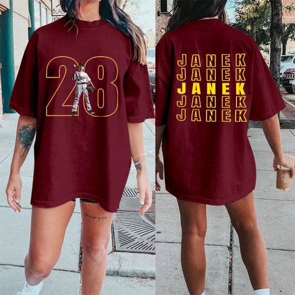 Custom Family Photo Sport T-Shirt/Personalize Cheer Tee